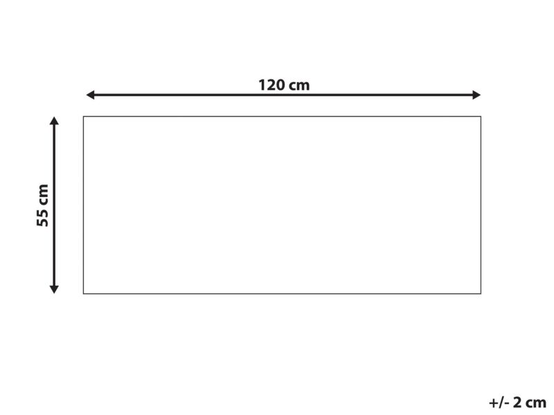Wycieraczka Tarlac 55 x 120 cm Naturalny Włókno kokosowe 1 szt.