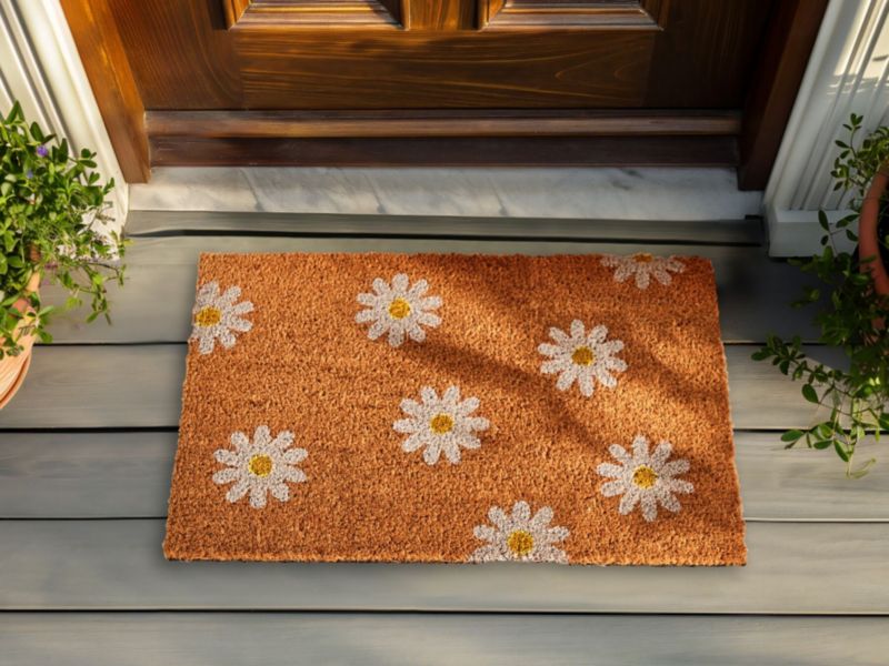 Wycieraczka Topko 40 x 60 cm Naturalny Włókno kokosowe 1 szt.