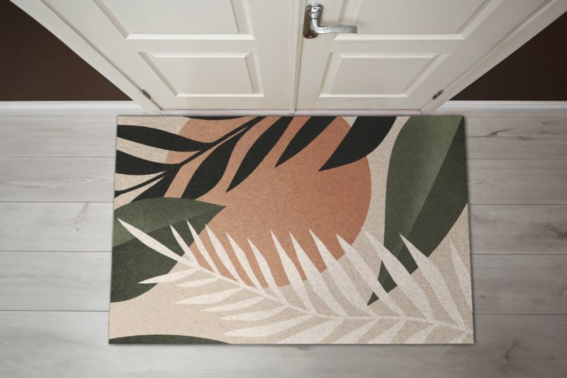 Wycieraczka wewnętrzna Tulup 150x100cm Dżungla Antypoślizgowa 1 szt.