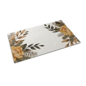 Wycieraczka wewnętrzna Tulup 150x100cm Kwiatowa kompozycja Antypoślizgowa 1 szt.