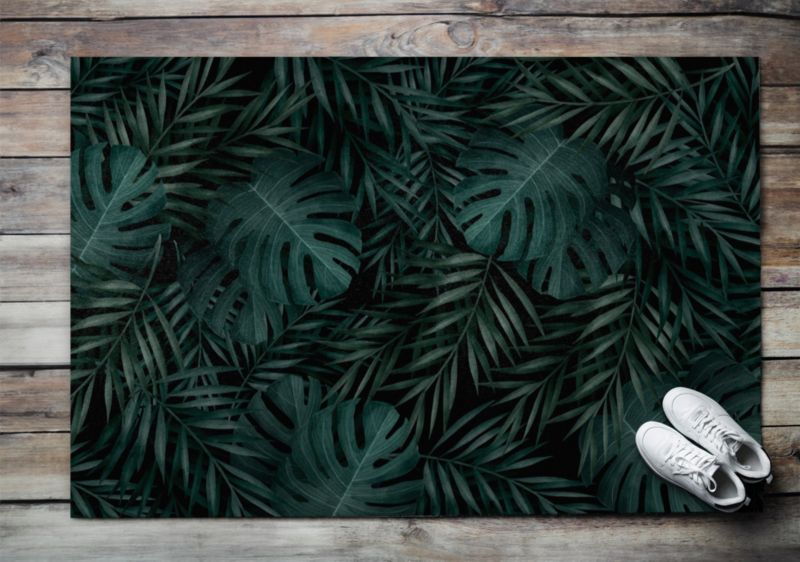 Wycieraczka wewnętrzna Tulup 150x100cm Monstera Liście Antypoślizgowa 1 szt.