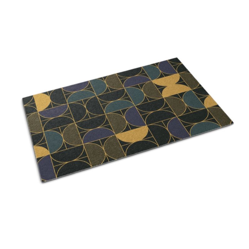 Wycieraczka wewnętrzna Tulup 90x60cm Geometryczne wzory Antypoślizgowa 1 szt.