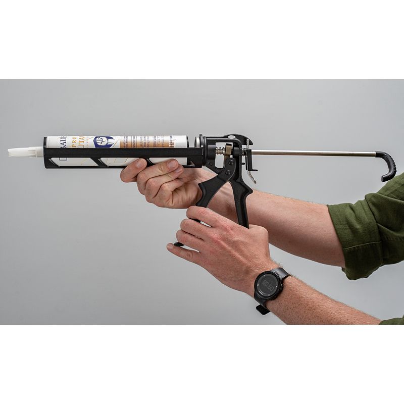 Wyciskacz do kartuszy Bauhus pistolet do silikonu do mas gęstych do klejów hard 1 szt.