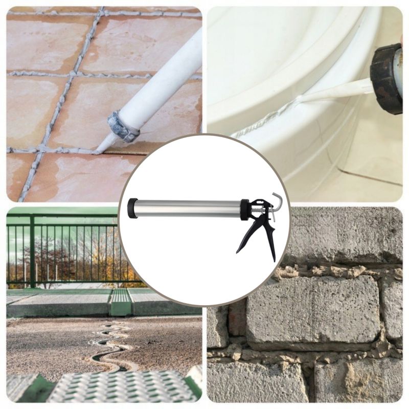 Wyciskacz do mas Bauhus 600ml aluminiowy ST 1 szt.