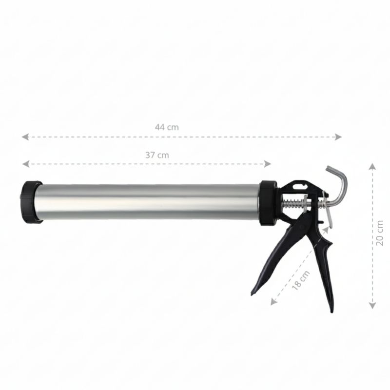 Wyciskacz do mas Bauhus 600ml aluminiowy ST 1 szt.