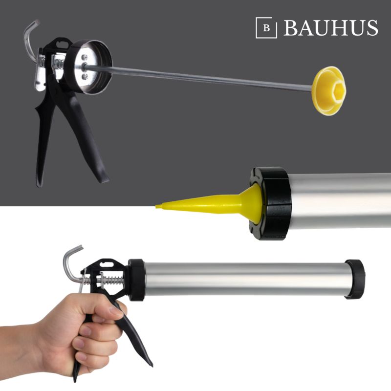 Wyciskacz do mas Bauhus 600ml aluminiowy ST 1 szt.