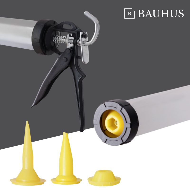 Wyciskacz do mas Bauhus 600ml aluminiowy ST 1 szt.