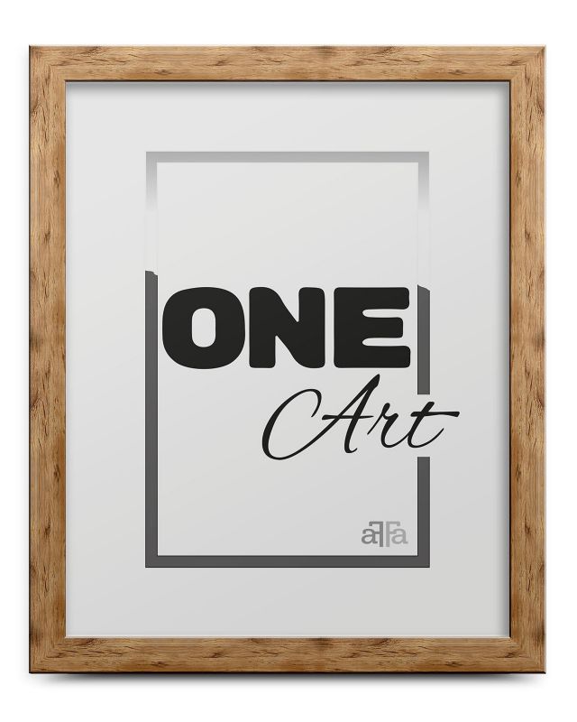 Wyjątkowa ramka Hekla 40x60 MDF plakat naturalny 1szt.
