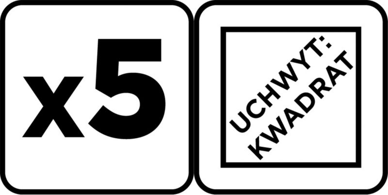 Wykrętaki do zerwanych śrub GRAPHITE 3-19 mm, zestaw 5 szt. 1 kpl