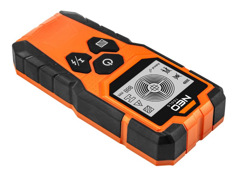 Wykrywacz NEO TOOLS z wyświetlaczem, 3 w 1 1 szt