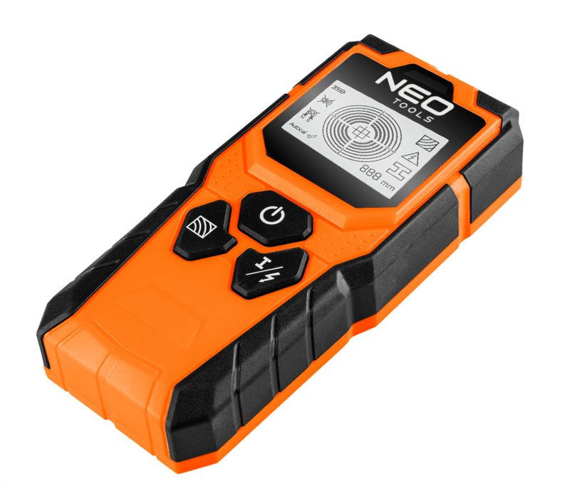 Wykrywacz NEO TOOLS z wyświetlaczem, 3 w 1 1 szt