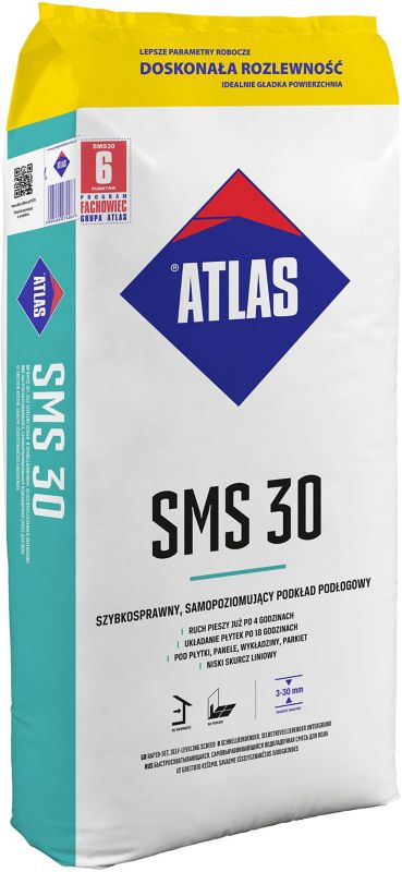 Wylewka samopoziomująca Atlas SMS-30 3-30 mm 25 kg