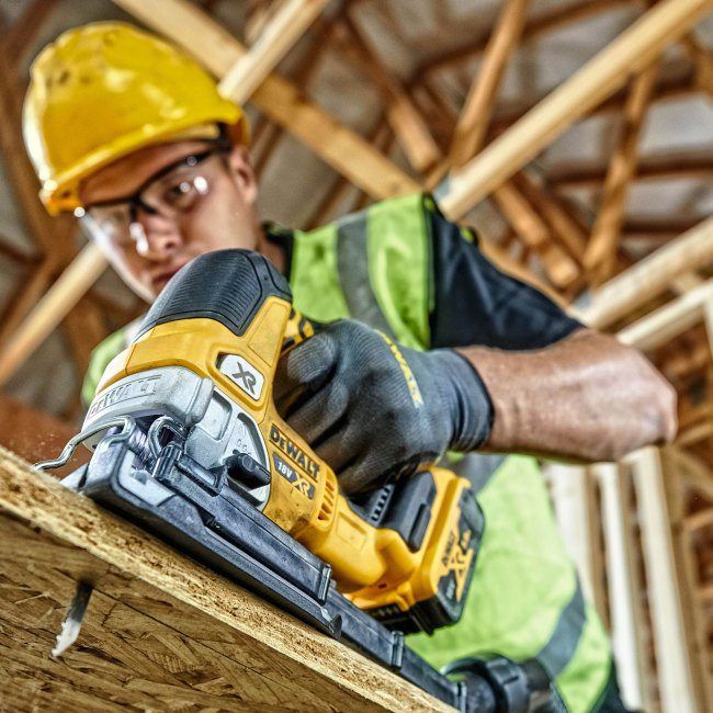 Scie Sauteuse Sans Fil Pour Batterie Makita 20 V, 800-3000 Spm Scie Sauteuse Laser Avec 5 Lames