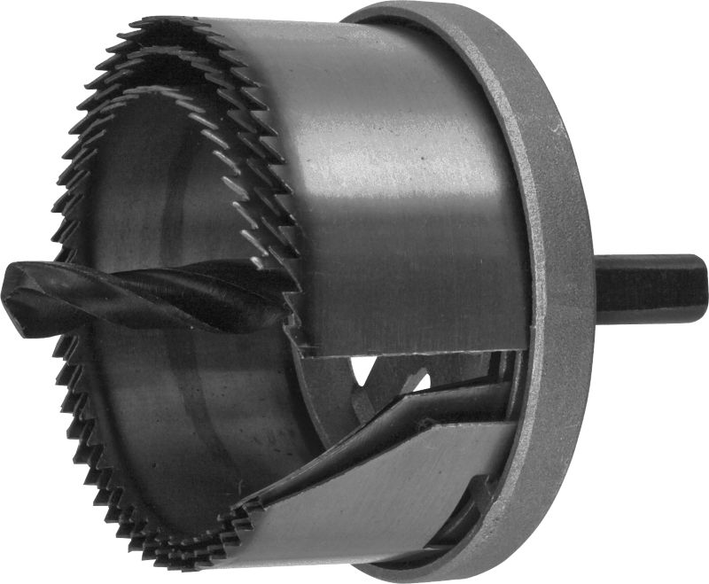 Wyrzynarka do otworów Home Tools 72 80 95x32 mm pierścień mocujący pilot prowadzący - 5 szt. kpl.