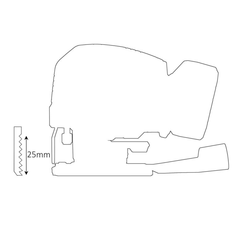 Wyrzynarka Erbauer G2 18 V 1 x 4 Ah