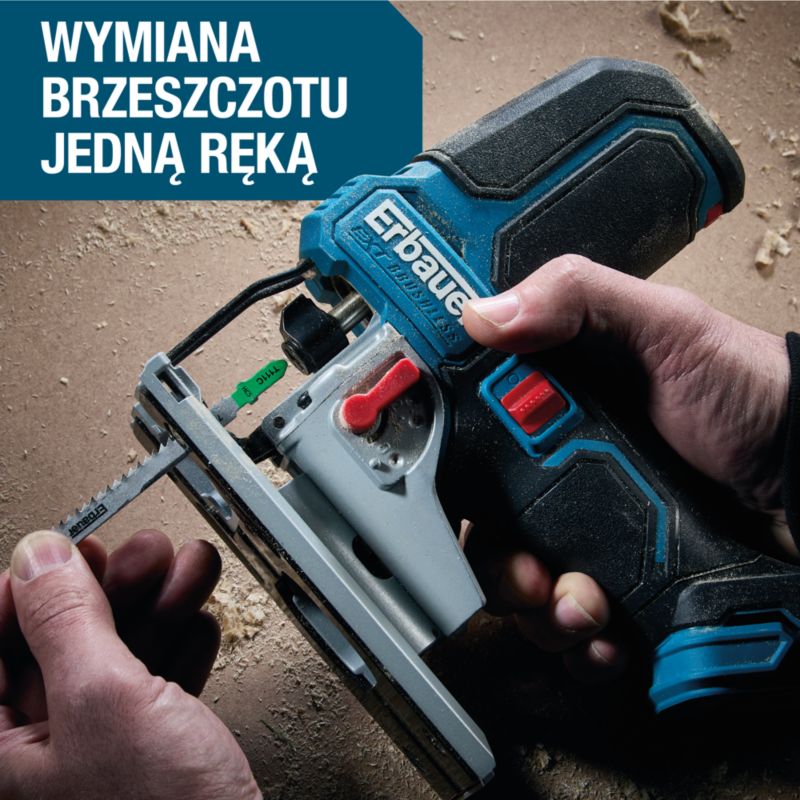 Wyrzynarka Erbauer G2 18 V bez akumulatora ERI1088JSW