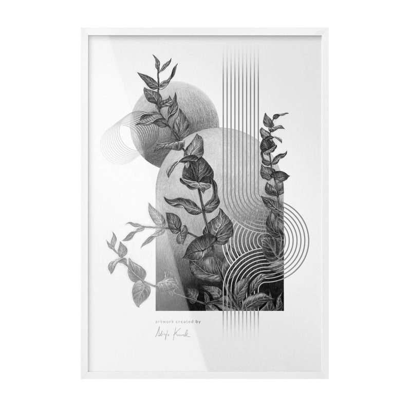 Wytrzymała Oprawa Na Zdjęcia ArtPrintCave 70x100 cm Biała ramka Dyskretna 1szt.
