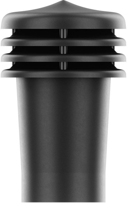 Wywietrzak grawitacyjny fi 110 mm czarny