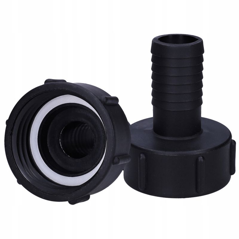 Złącze, Sillar, do zbiornika, kontenera, IBC, mauzera, nakrętka S60X6, 32mm, 1szt