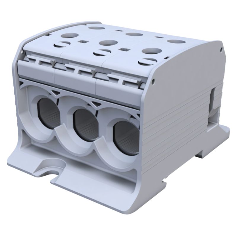 Złączka szynowa Simet STB 95-3 szara (Al/Cu, 6x16-95 / 6x10-70 mm 3x1,5 ...