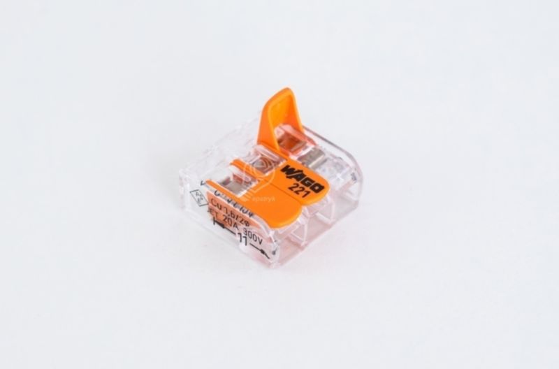 Złączka uniwersalna Wago szybkozłączka z dźwigniami zwalniającymi 3x0,2-4mm² 221-413 50 szt.