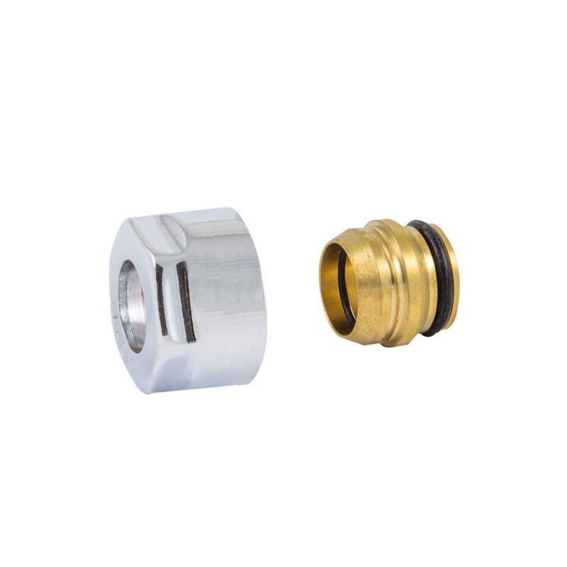 Złączka zaciskowa do rury z miedzi GW 3/4 na 15x1 mm chrom SCHLOSSER 1 szt.