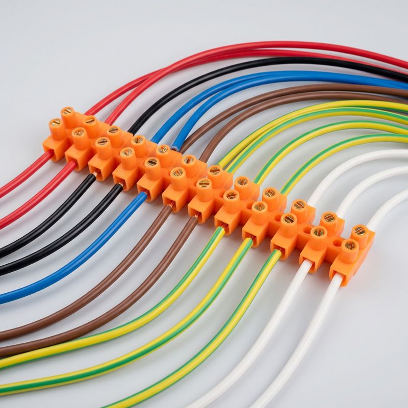 Złączka Zaciskowa Lumiled Kostka Elektryczna 12-TOROWA 2,5mm Instalacyjna 1 szt.