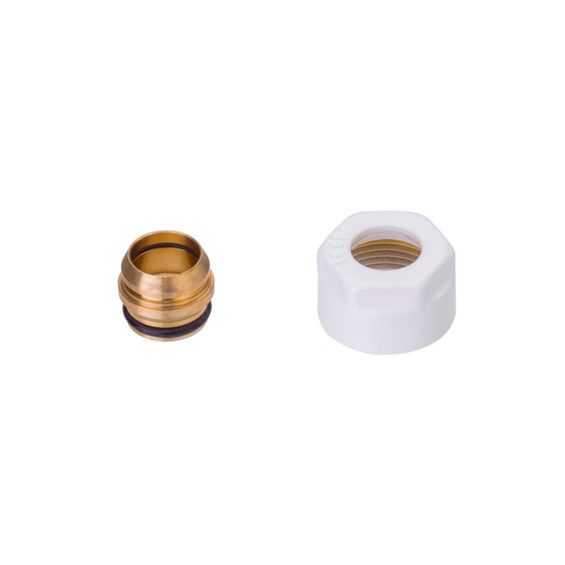 Złączka zaciskowa SCHLOSSER do rury z miedzi GW 3/4 na 15x1 mm biały 1 szt.