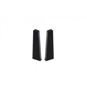 Zaślepka do listwy Cezar Hi Line Prestige Czarny mat 22x75x20mm PVC 1 kpl.