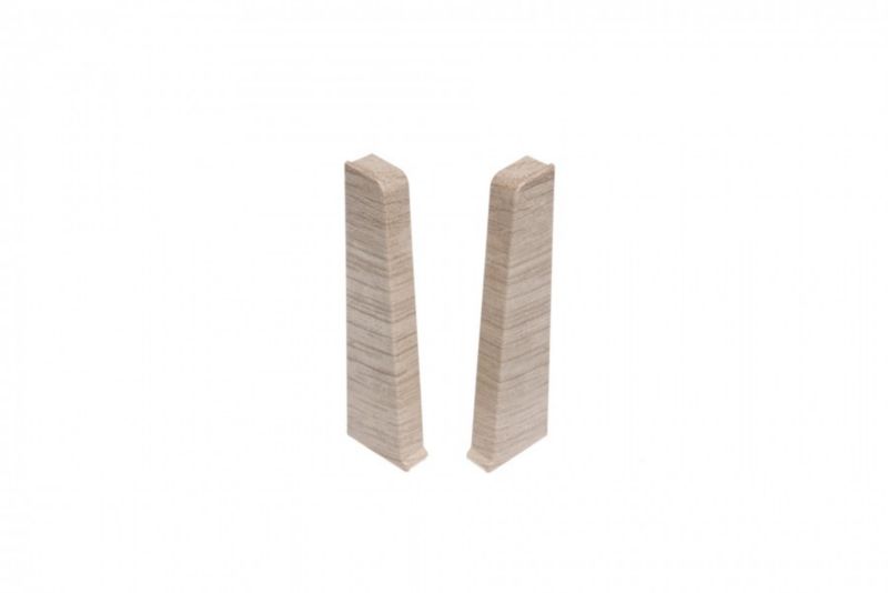 Zaślepka do listwy Cezar Hi Line Prestige Dąb Alcanta mat 22x75x20mm PVC 1 kpl.