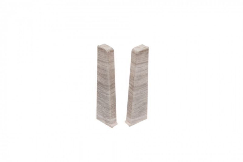 Zaślepka do listwy Cezar Hi Line Prestige Dąb Hokaido mat 22x75x20mm PVC 1 kpl.