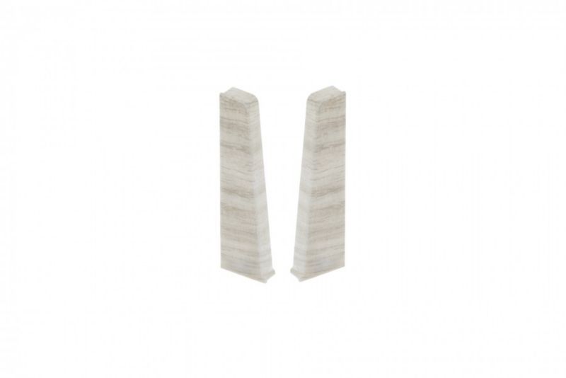 Zaślepka do listwy Cezar Hi Line Prestige Dąb Narwik mat 22x75x20mm PVC 1 kpl.