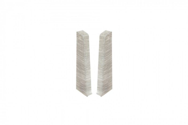 Zaślepka do listwy Cezar Hi Line Prestige Jesion Santiago mat 22x75x20mm PVC 1 kpl.