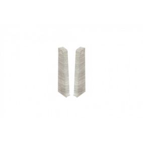 Zaślepka do listwy Cezar Hi Line Prestige Jesion Santiago mat 22x75x20mm PVC 1 kpl.