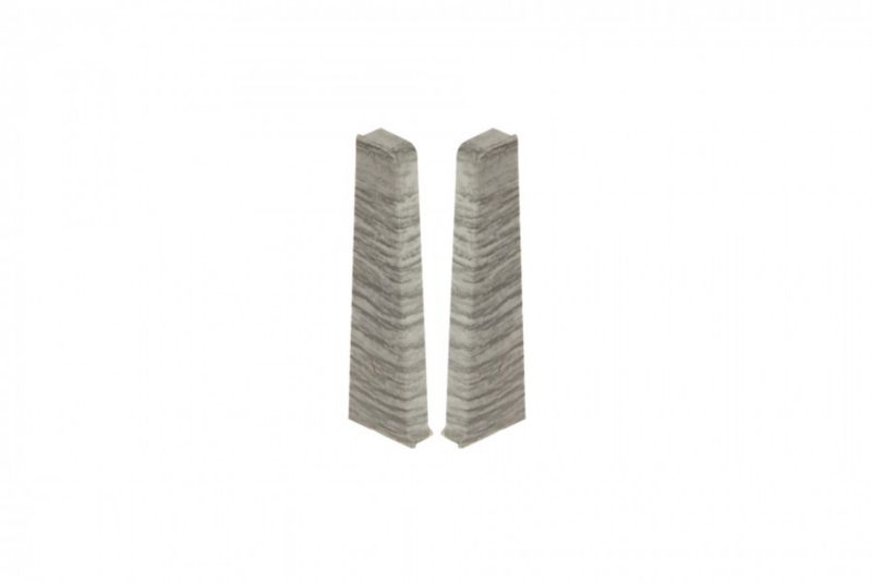 Zaślepka do listwy Cezar Hi Line Prestige Sosna Ciemna Agas mat 22x75x20mm PVC 1 kpl.