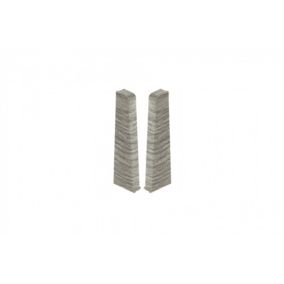 Zaślepka do listwy Cezar Hi Line Prestige Sosna Ciemna Agas mat 22x75x20mm PVC 1 kpl.