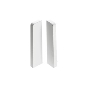 Zaślepka do listwy Cezar Masterline Biały RAL 9003 mat 15x60x20mm PVC 1 kpl.