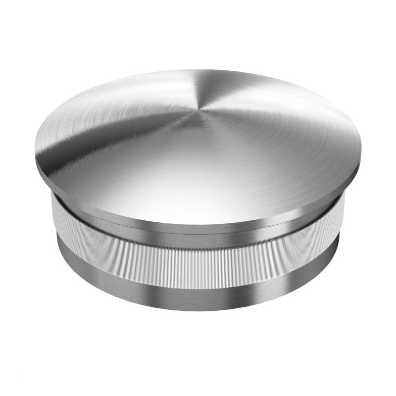Zaślepka wypukła AVIS dla poręczy balustrady fi42,4 x 2,0 mm, stal nierdzewna, szlifowana 1 szt.