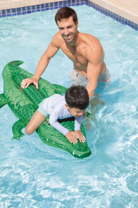 Zabawka do pływania INTEX 58546 dmuchany mały aligator 168x86 cm 1 szt.