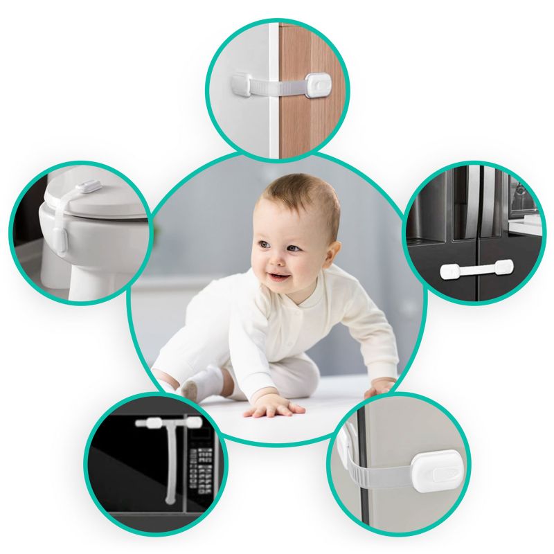 Zabezpieczenie blokada szafek Ricokids szuflad drzwi mebli przed dziećmi 6szt.