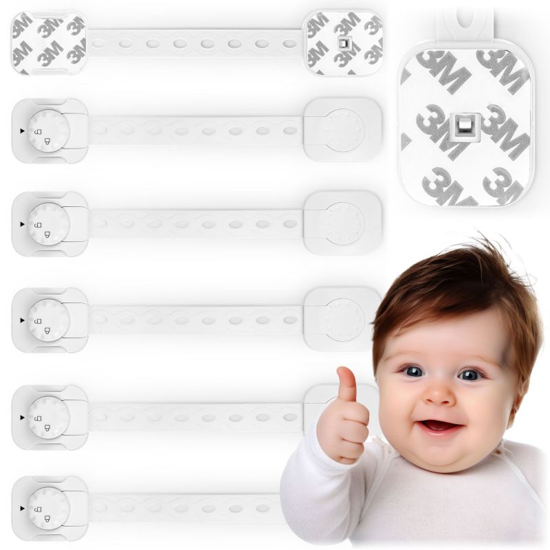 Zabezpieczenie blokada szafek Ricokids szuflad drzwi mebli przed dziećmi 6szt.