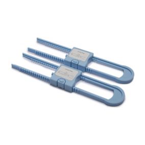 Zabezpieczenie drzwiczek Diall regulowane