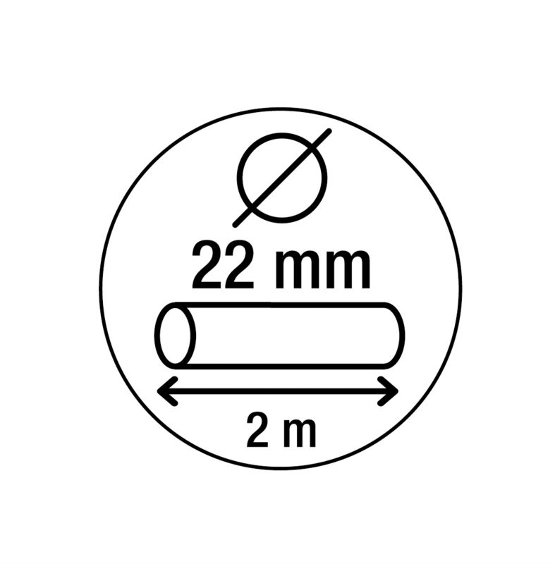 Zabezpieczenie rowerowe Smith & Locke 22 x 2000 mm