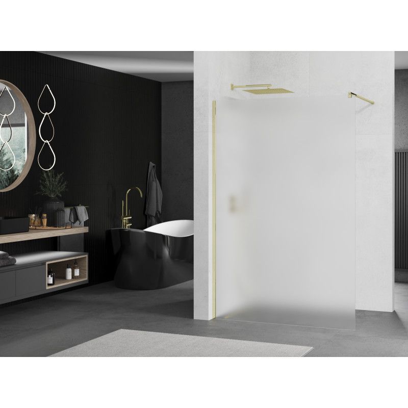 Zabudowa prysznicowa Walk-in Mexen Kioto szron 90x200 cm 1 szt.