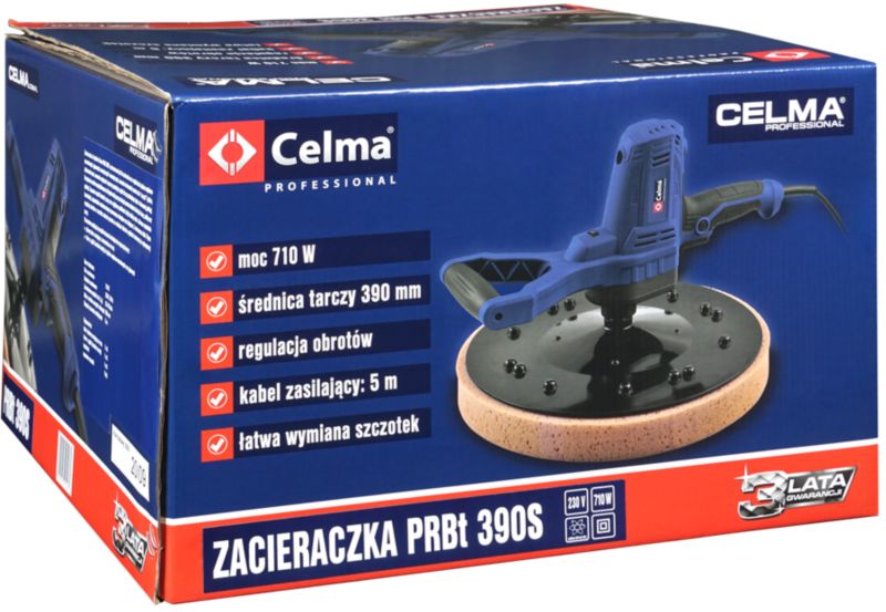 Zacieraczka do tynków CELMA Professional PRBt 390S 710W 390mm 1 szt.
