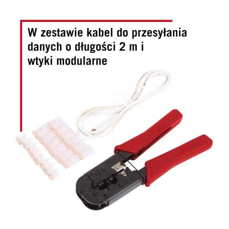 Zaciskarka do wtyków Forge Steel zestaw