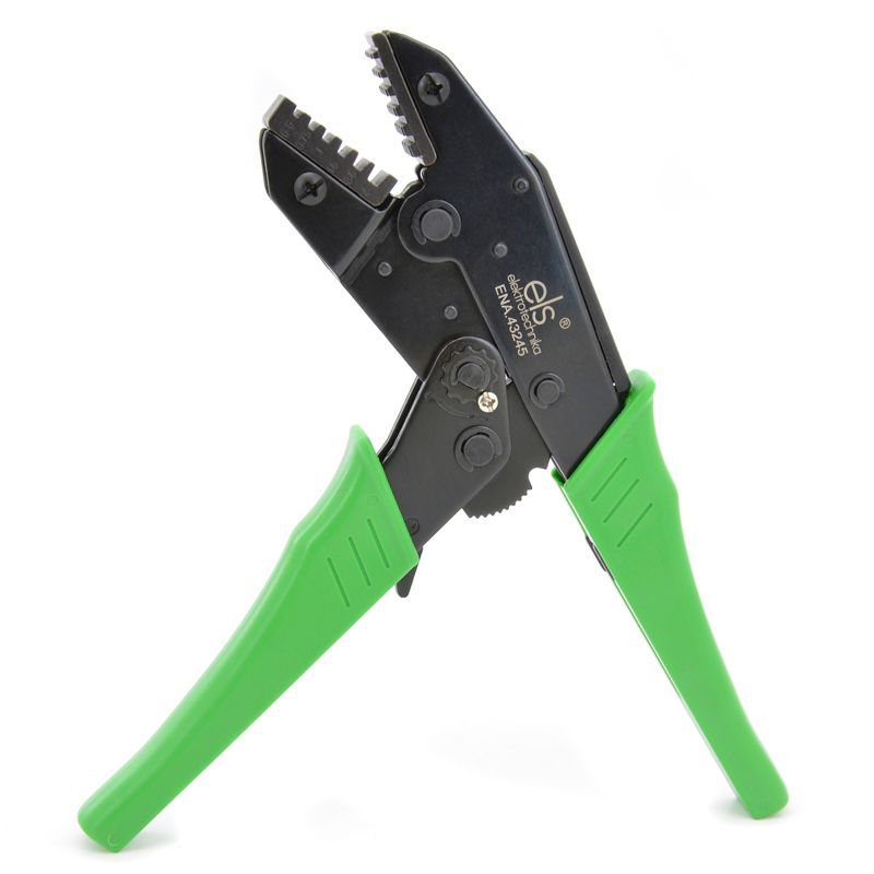 Zaciskarka ELS Elektrotechnika ENA.43245, szczypce ręczne do tulejek kablowych 0,5 -4,0mm2, 1 szt.