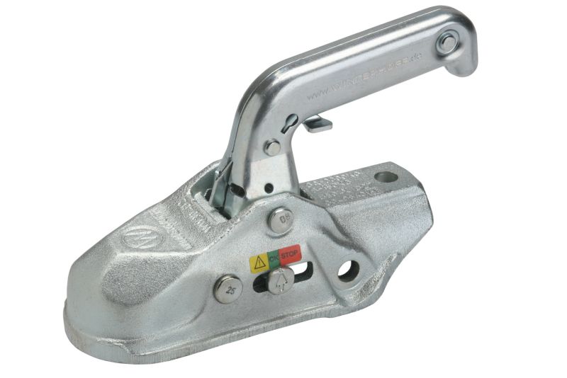 Zaczep kulowy WINTERHOFF WW 30-D3-K1212 do przyczepy 3000kg z dyszlem rurowym 50-51mm żeliwny 1 szt.