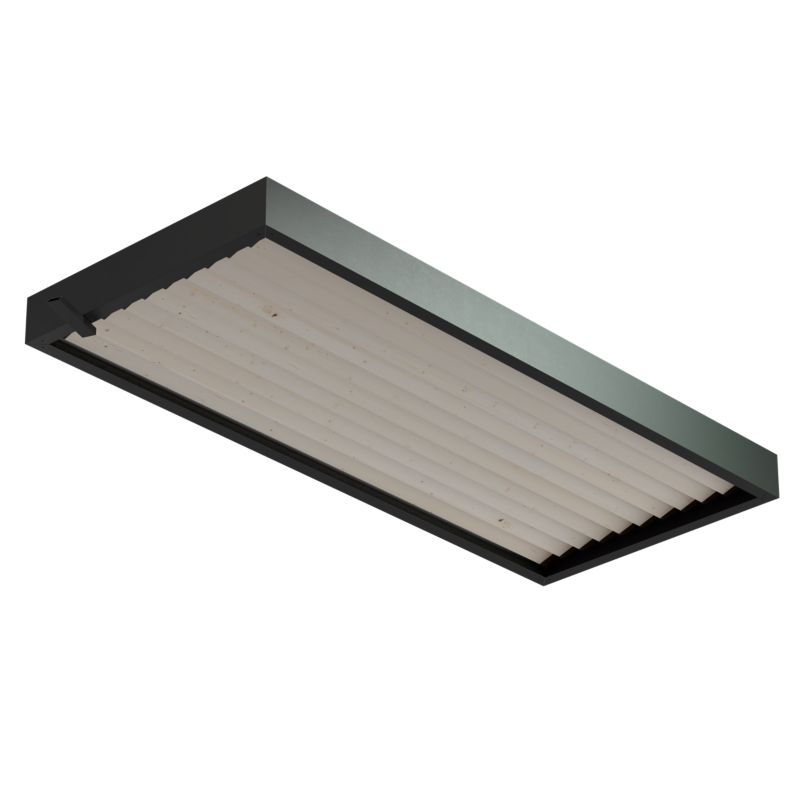 Zadaszenie Lumia świerk daszek nad drzwi z aluminiową ramą RAL 7016 2100 x 900 mm
