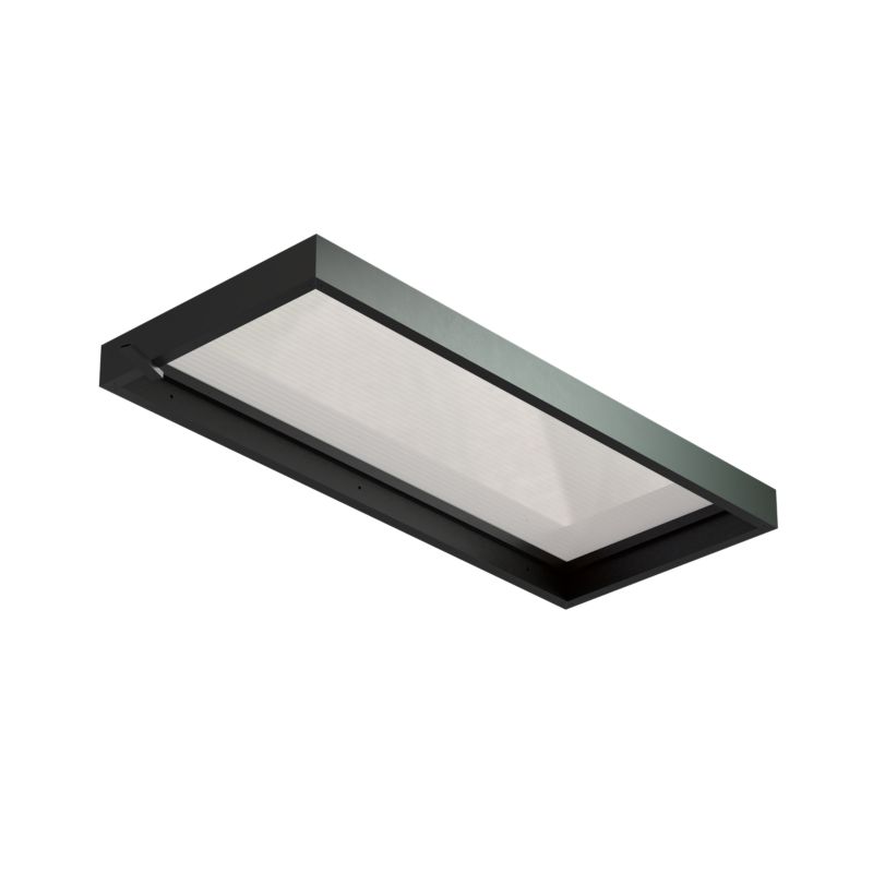 Zadaszenie Lumia Vario plexi daszek nad drzwi z aluminiową ramą RAL 7016 2100 x 900 mm